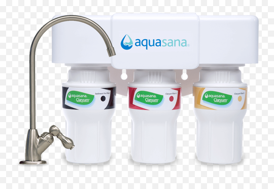 3 - Stage Under Sink Water Filter Nsf Certified Aquasana Emoji,Nsf Logo No Background