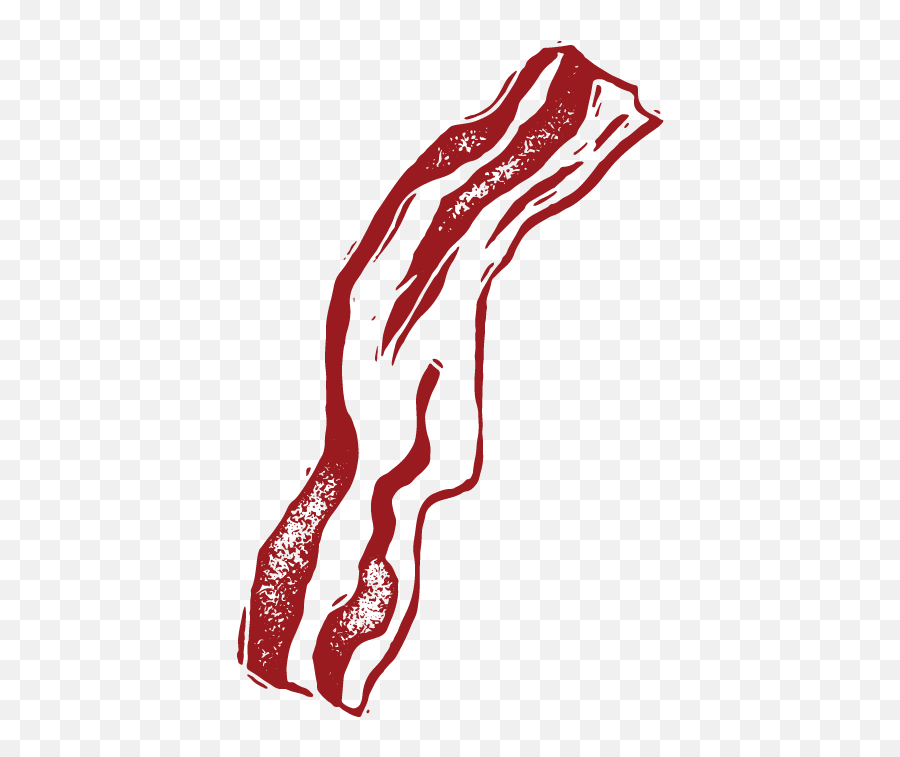 We Know How To Bacon Clipart - Sketch Emoji,Bacon Clipart