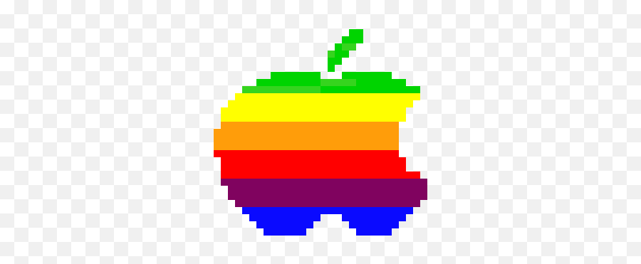 Old Apple Logo - Apple Old Logo Transparent Emoji,Old Apple Logo