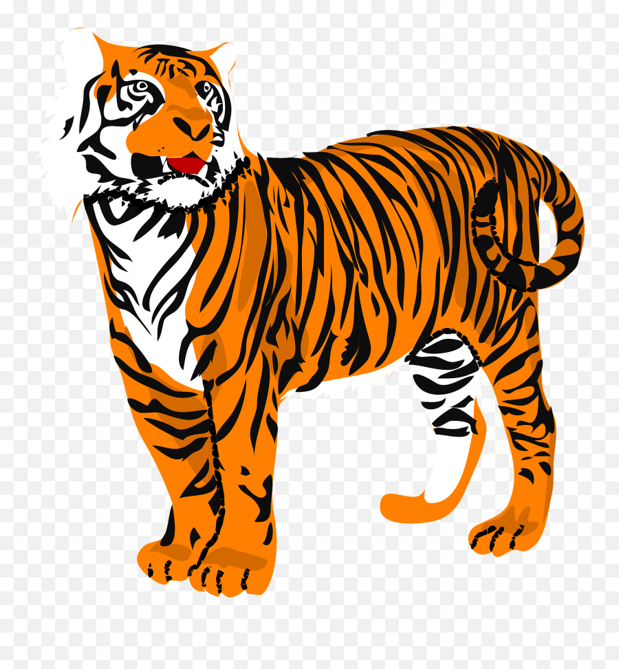 Free Tiger Head Clipart Download Free - Tiger Clipart Png Emoji,Tiger Clipart