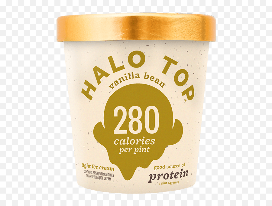 Halo - Halo Top Ice Cream Vanilla Emoji,Halo Transparent