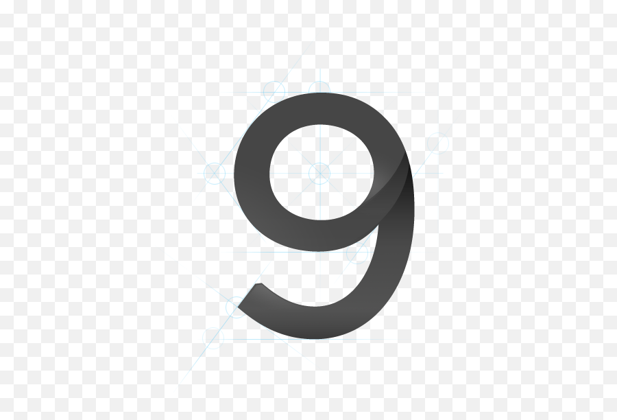 The Number Nine Design Studios - Design Of 9 Number Emoji,Number Logo