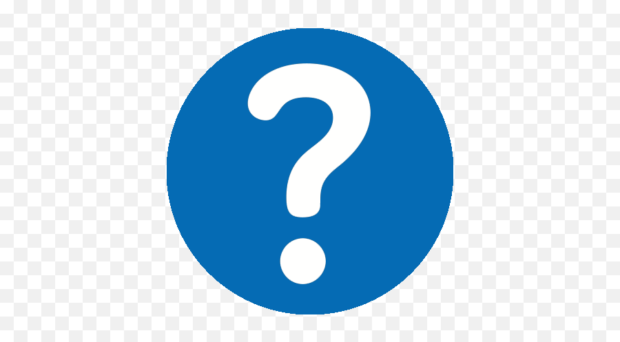 Free Transparent Blue Png Download - Transparent Question Mark Color Emoji,Why Png