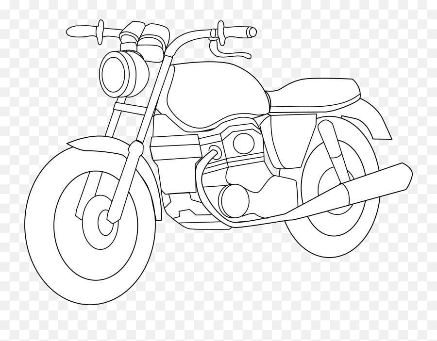 Free Clip Art - Motorcycle Clip Art Black Background Emoji,Motorcycle Clipart
