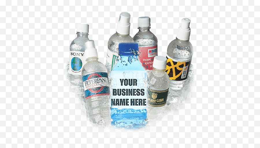 Customized Water Bottles - Private Water Bottle Labels Emoji,Bottle Water Logos