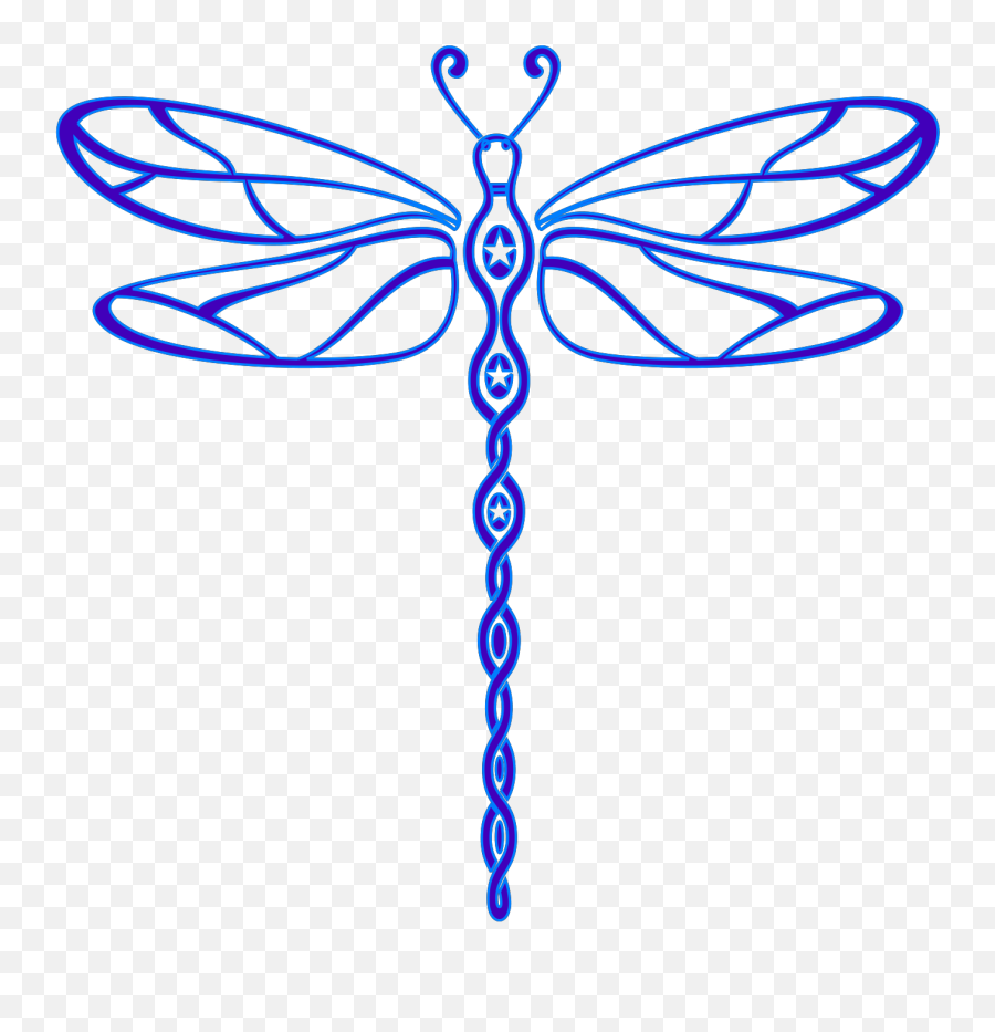 Lisa S Dragonfly Svg Clipart - Dragonfly Vector Emoji,Dragonfly Clipart