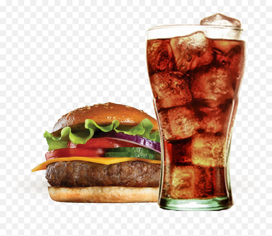 Download Hamburger Coke Fries French Burger Diet Coca - Cola Hamburger Og Coca Cola Emoji,Diet Coke Png