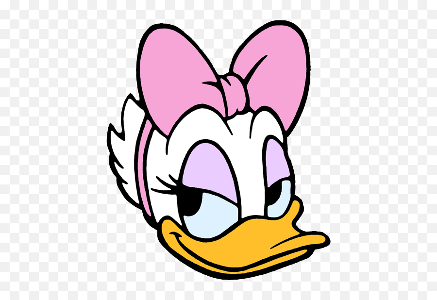Daisy Duck Clip Art 2 Disney Clip Art Galore - Printable Daisy Duck Face Emoji,Daisy Transparent Background