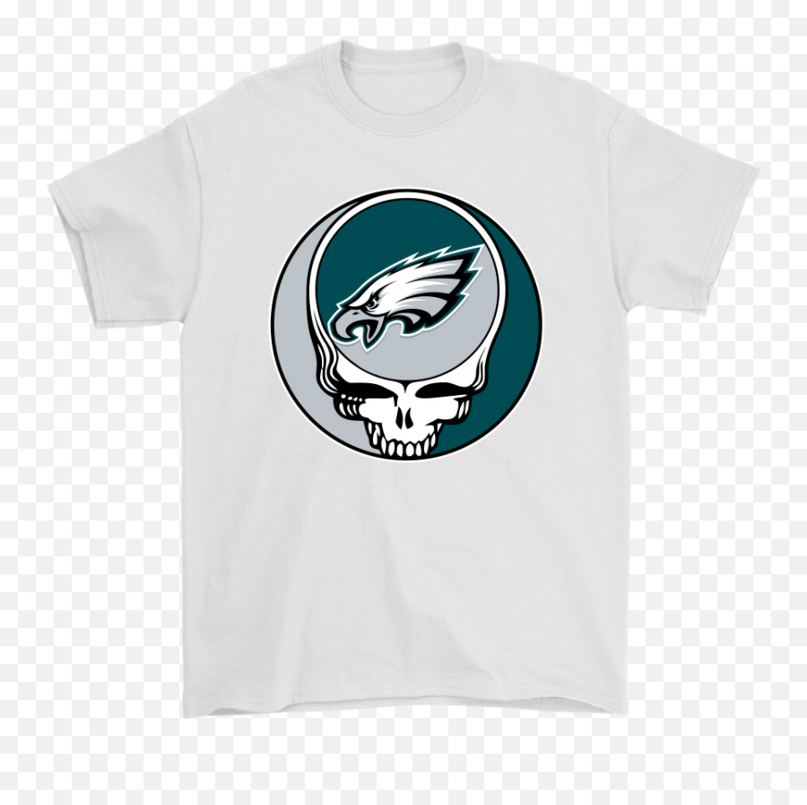 Nfl Team Philadelphia Eagles X Grateful - Hey You Dropped This T Shirt Emoji,Eagles Band Logo