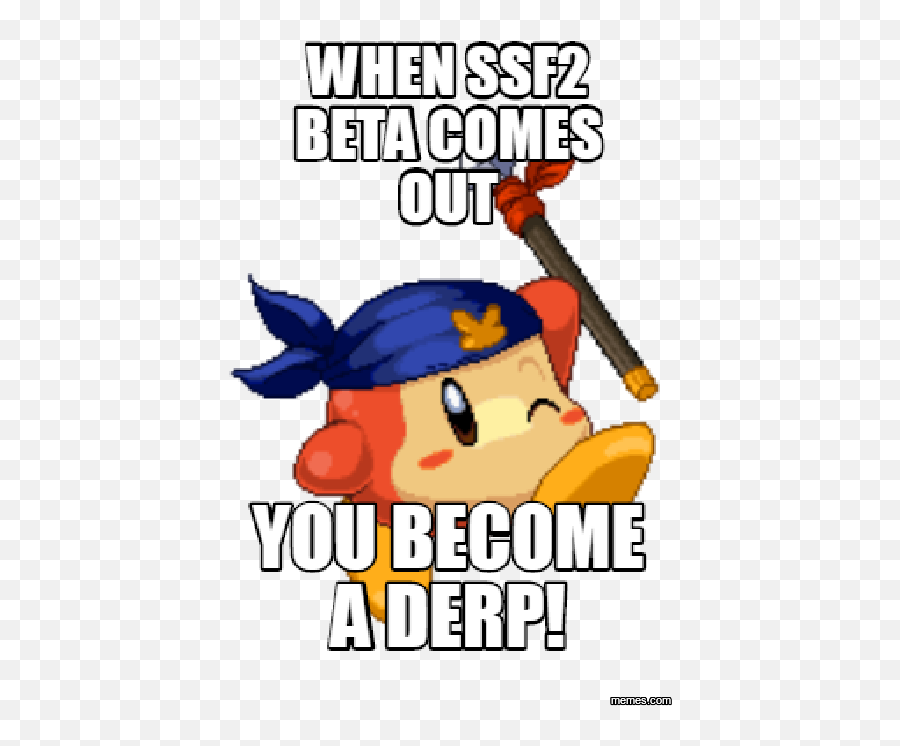 Derp - Super Smash Flash 2 Memes Emoji,Super Smash Flash 2 Logo