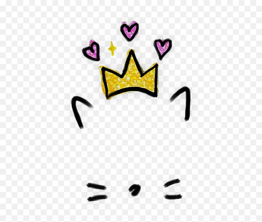 Snapchat Filters Clipart Aesthetic - Transparent Background Emoji,Heart Crown Png