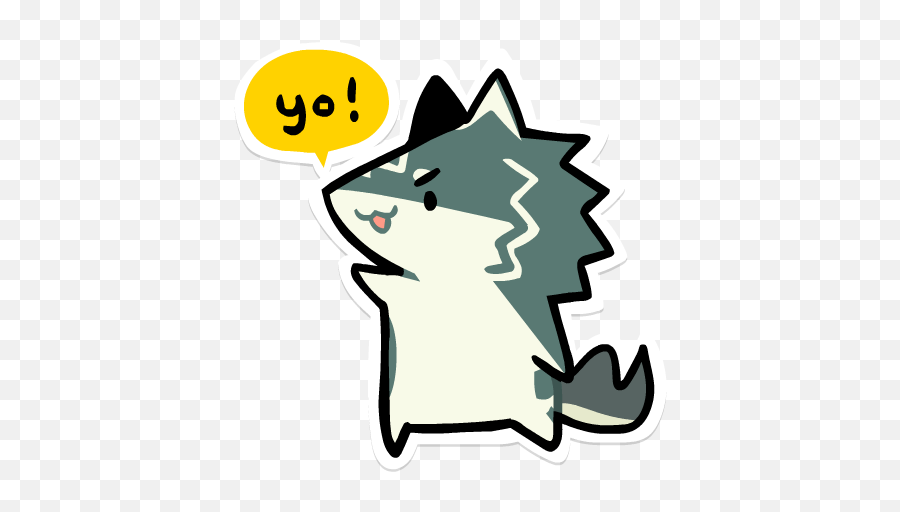 Wolf Link Emoji,Link Transparent