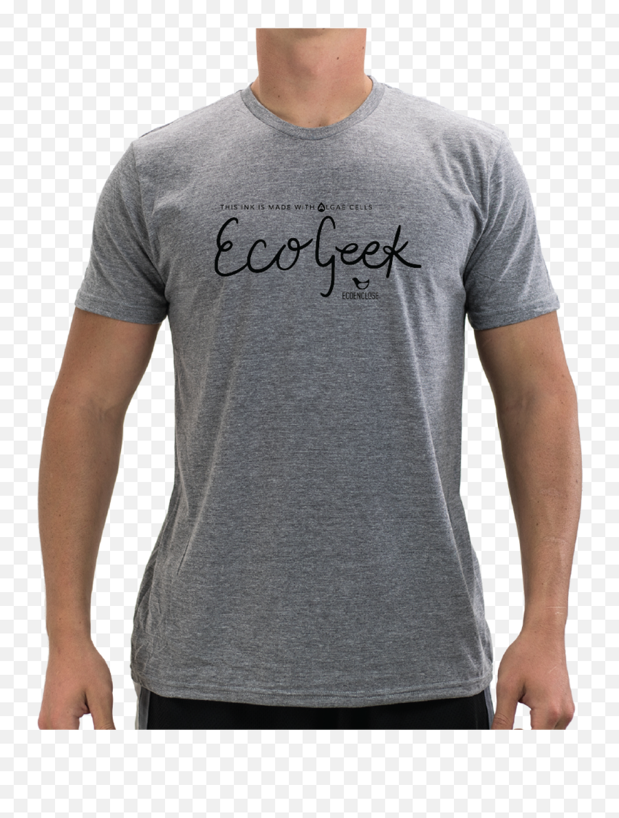 Ecogeek T - Shirt Printed With Algae Ink Emoji,T Shirt Printing Logo