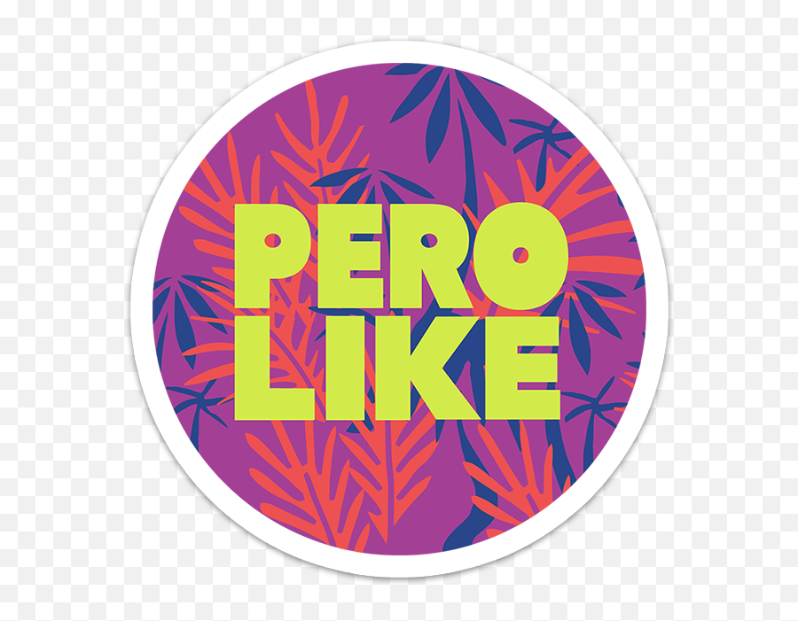Pero Like Purple Palm Sticker Emoji,Like Logo Png