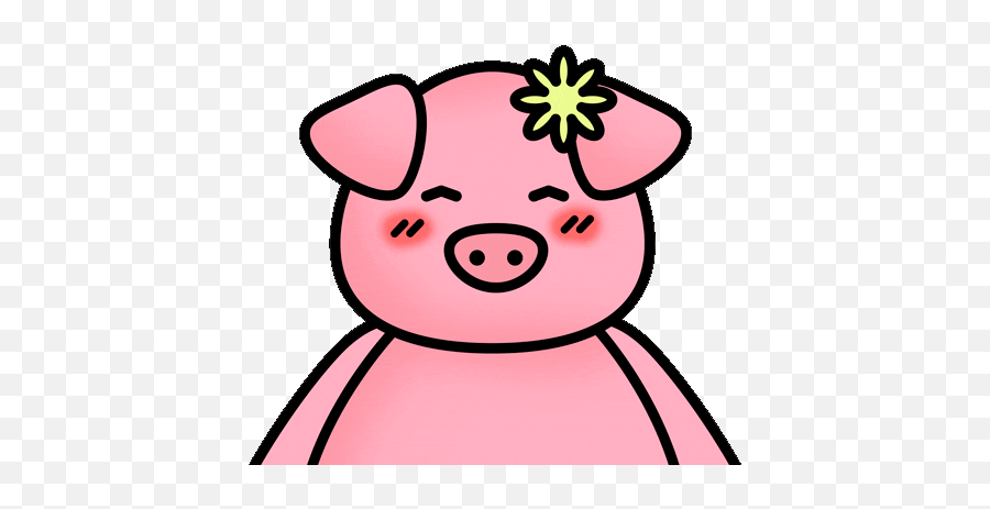 Oingcartoon Chulieta Sticker By Oing Oing U2013 Artofit Emoji,Baby Pig Clipart