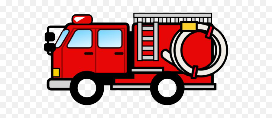 Fire Truck Png Transparent Images Png All Emoji,Fire Truck Ladder Clipart