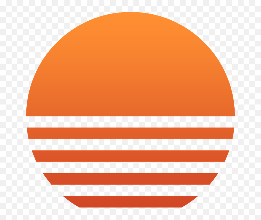 Download Sun Sunset Red Orange Sunrise Summer Beach Emoji,Summer Sun Png