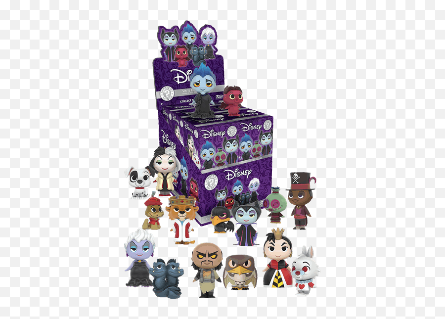 Download Villains Mystery Mini Blind Box - Funko Disney Emoji,Disney Villains Png