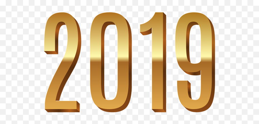 2019 Year Png - Solid Emoji,2019 Png