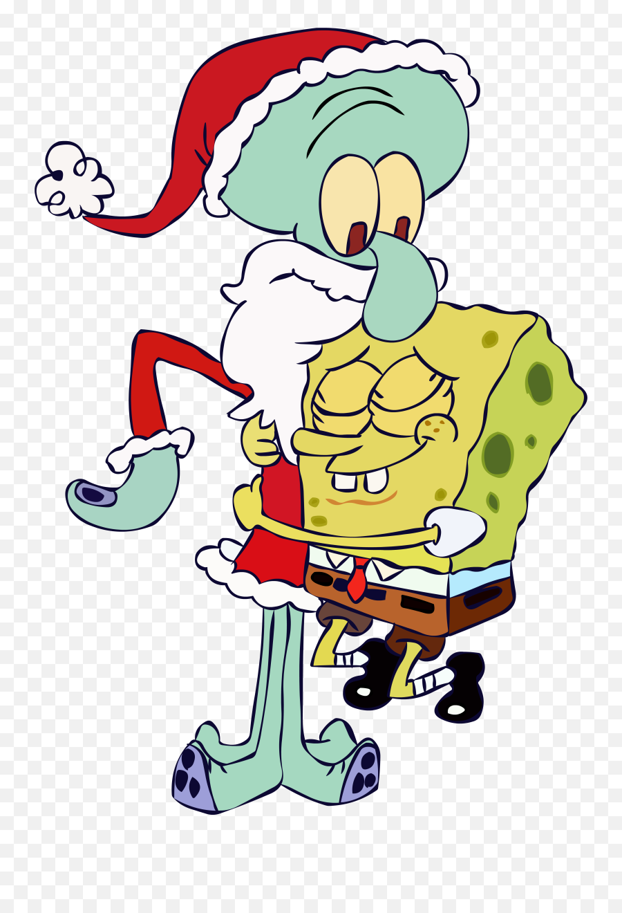 Merry Christmas Spongebob - Merry Christmas Spongebob Emoji,Spongebob Transparent