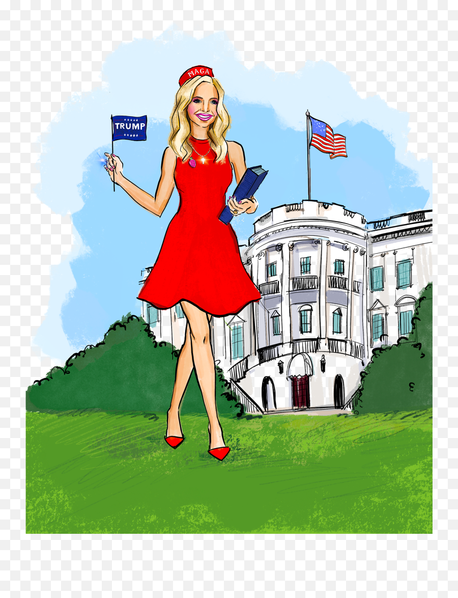 White House Press - Kayleigh Mcenany Facts Emoji,Trump Face Png