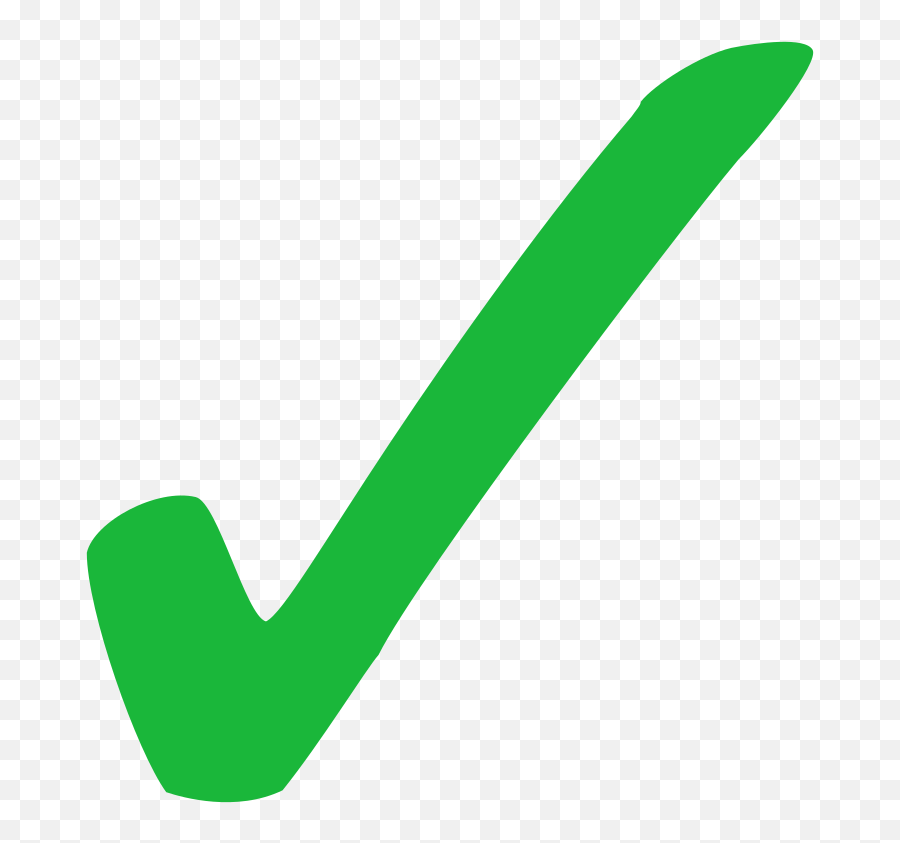 Green - Checkmark Svg Emoji,Green Check Mark Png