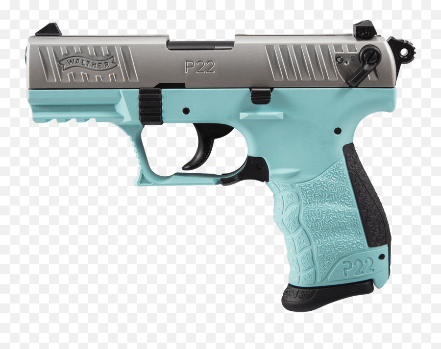 Is The Walther P22 The Best - Walther P22 Angel Blue Emoji,Hand Holding Gun Png