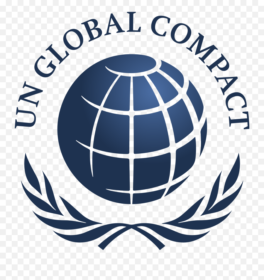 Global - Global Compact Logo Png Hd Png Download Original United Nations Global Compact Emoji,Compact Disc Logo