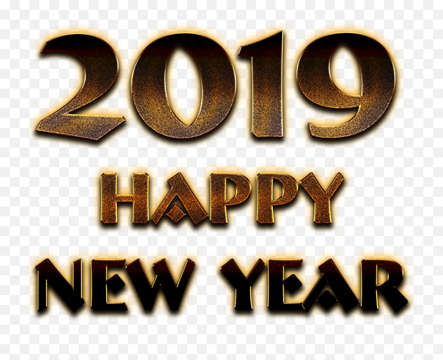 2019 Happy New Year Png Pic - Dot Emoji,Happy New Year 2019 Png