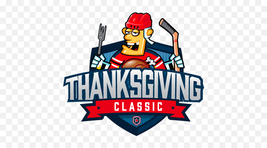 Thanksgiving Hockey Classic - Tradesman Emoji,Thanksgiving Logo