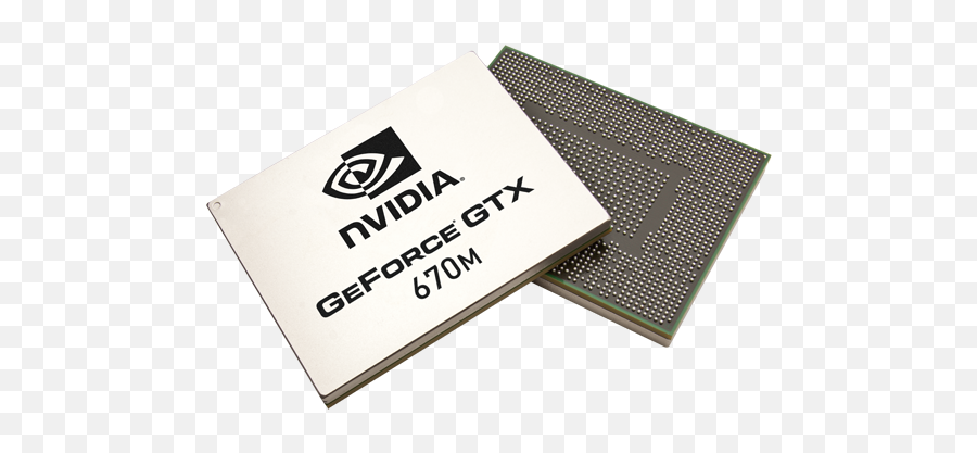 Geforce Gtx 670m - Graphic Processing Unit Png Emoji,Nvidia Geforce Logo