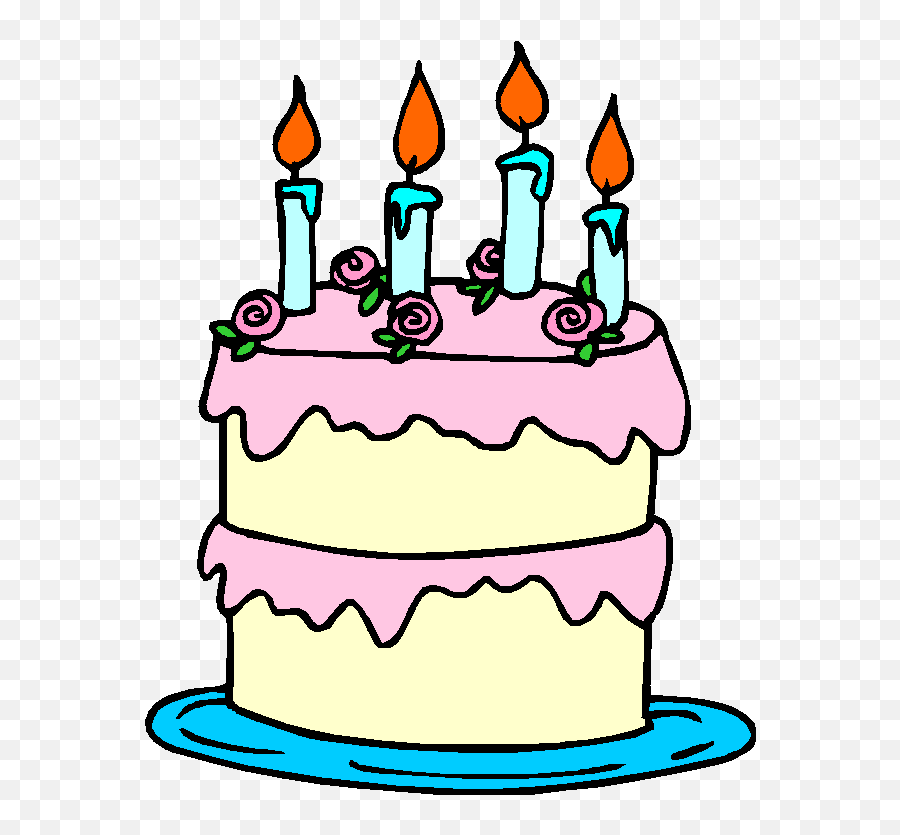 Free Birthday Cakes Graphics Download Free Clip Art Free - Birthday Cake Coloring Page Emoji,Birthday Cake Clipart