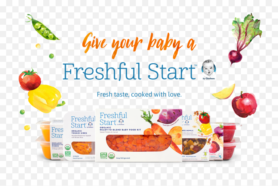 Medicine Clipart Food Preservative - Fresh Start Baby Food Freshful Start Gerber Emoji,Clipart - Food