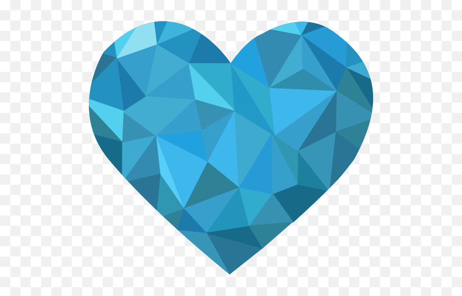 Download Diamond Heart Vector Png - Diamond Heart Vector Png Emoji,Real Heart Png