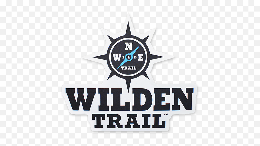 Wilden Trail Compass Logo Sticker - Language Emoji,Compass Logo