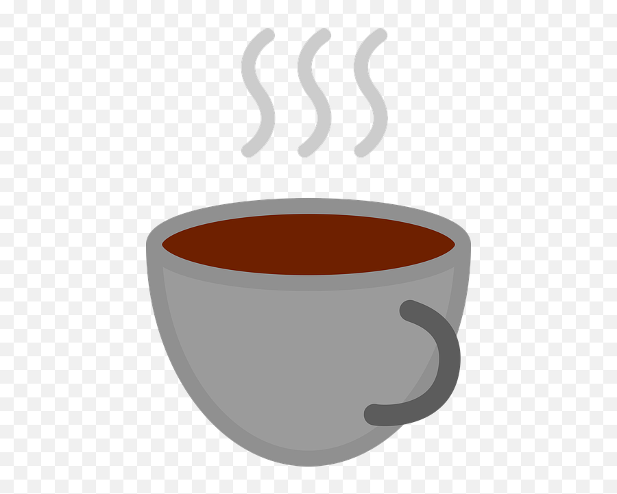Hot Coffee Icon Drink Steam Cup - Serveware Emoji,Coffee Steam Png