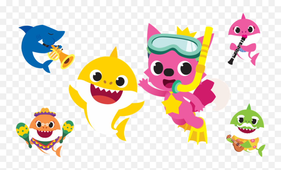 Baby Shark Png - Baby Shark Pinkfong Emoji,Baby Shark Clipart