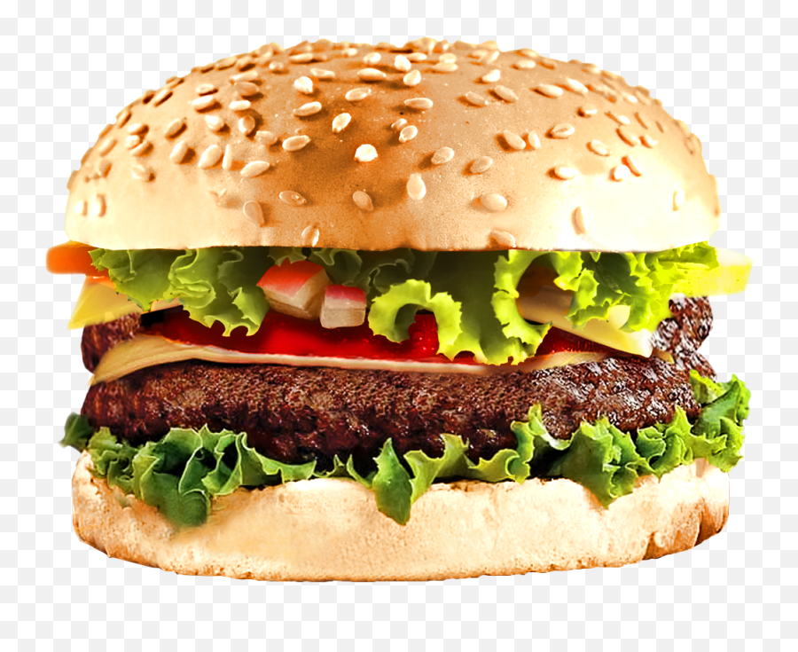 Burger Food Png Png Mart - Burger Png Emoji,Food Png