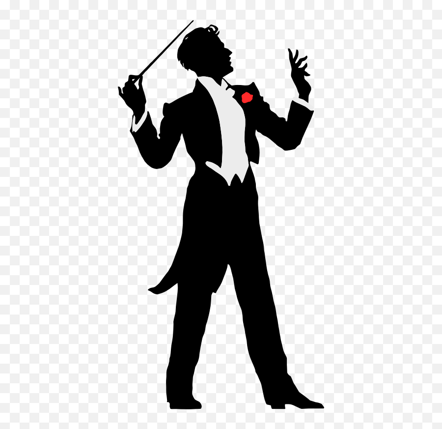 Openclipart - Music Conductor Clipart Emoji,Orchestra Clipart