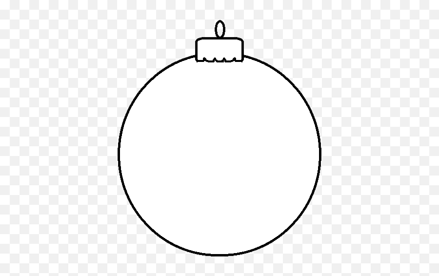 Hanging Christmas Ornament Clipart Black And White - Furse Emoji,Christmas Ornament Clipart