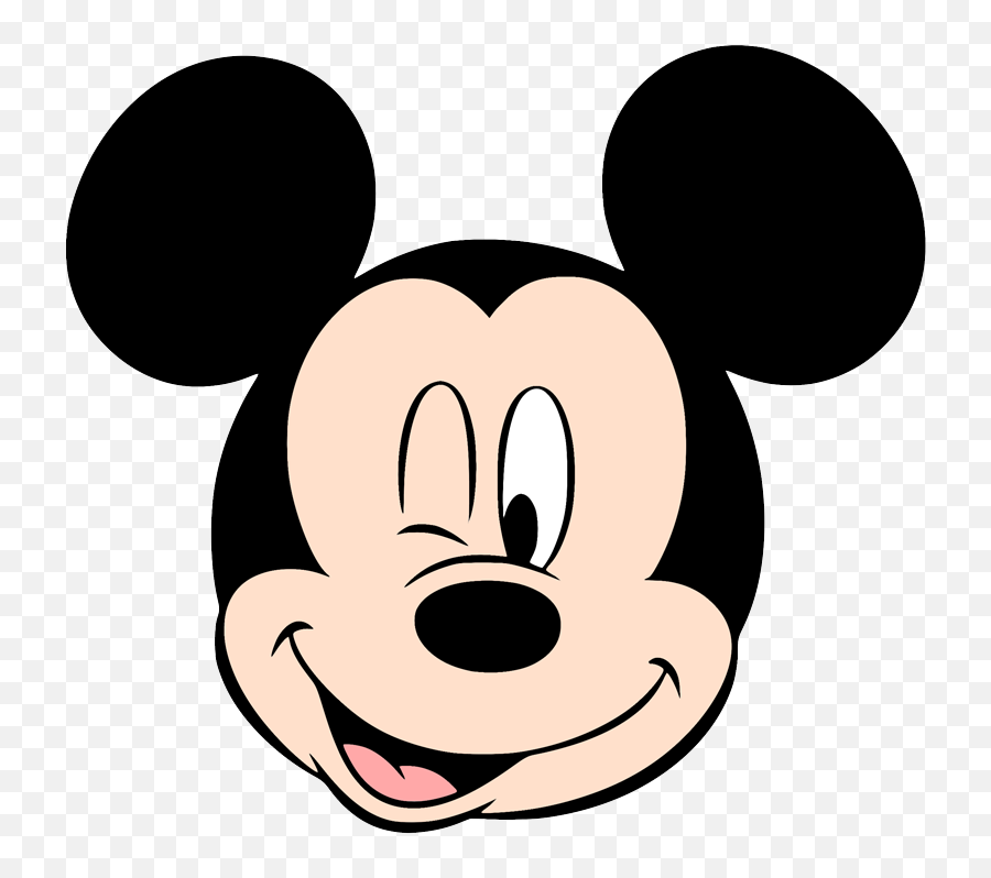 Mickey Mouse Clip Art - Easy Drawings Of Cartoon Characters Of Mickey Mouse Emoji,Mickey Head Png