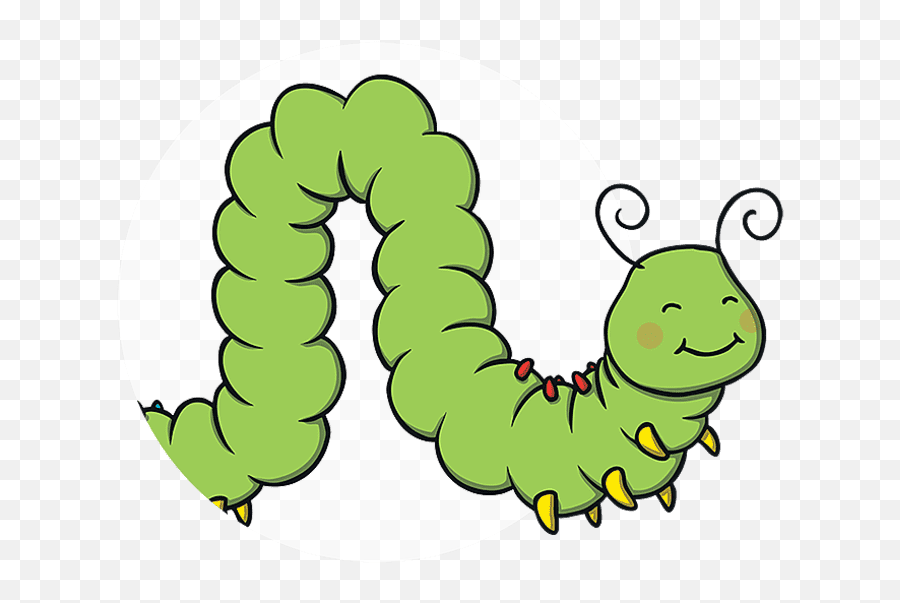 Free Caterpillar Transparent Download Free Clip Art Free - Larva Clipart Emoji,Caterpillar Clipart