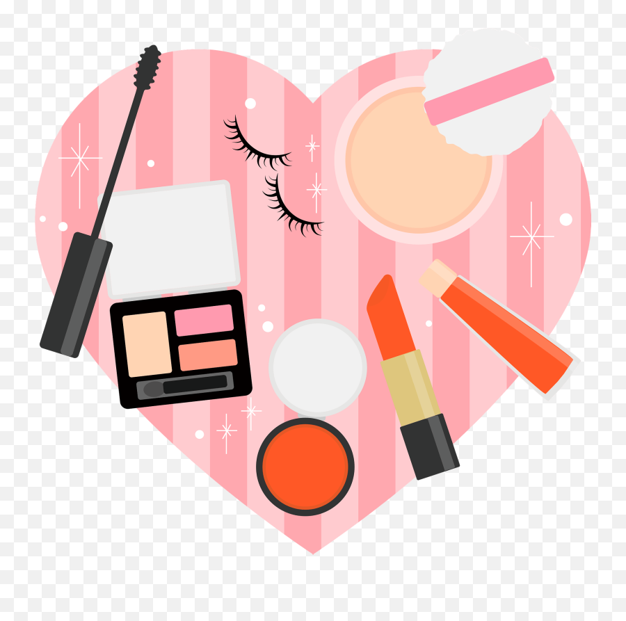 Cosmetics Heart Clipart Free Download Transparent Png Emoji,Makeup Clipart