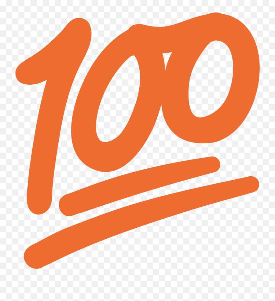 Android 100 Emoji Transparent Png Image - Emoji 100,Fire Emoji Png