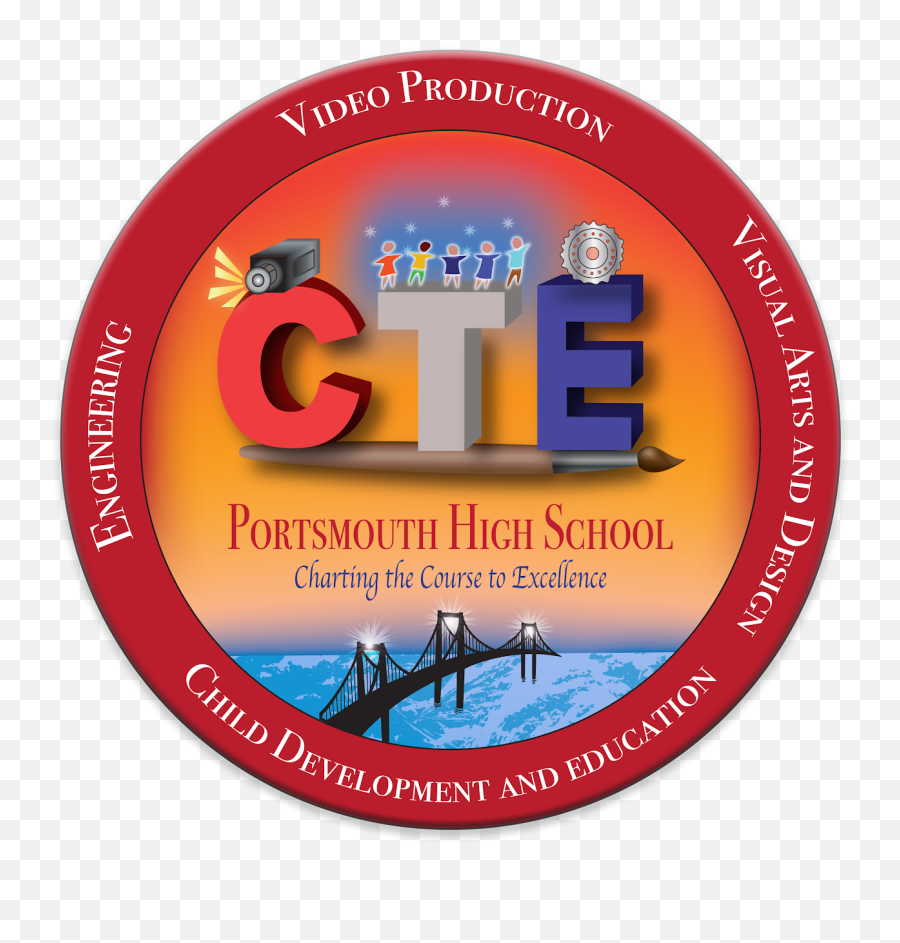 Career And Technical Education Portsmouth School Department Emoji,Cte Logo