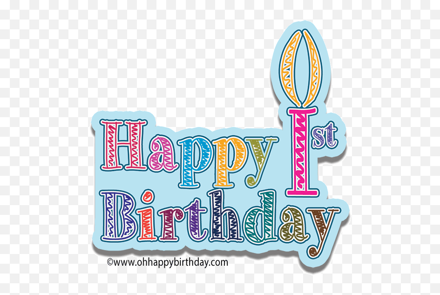 Oh Happy Birthday Blog Emoji,40th Birthday Clipart