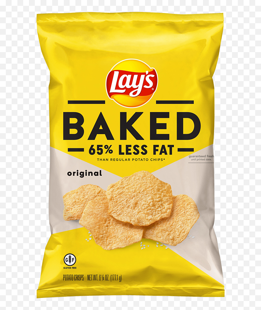 Lays Baked Original Potato Crisps - Baked Potato Chips Emoji,Lays Logo