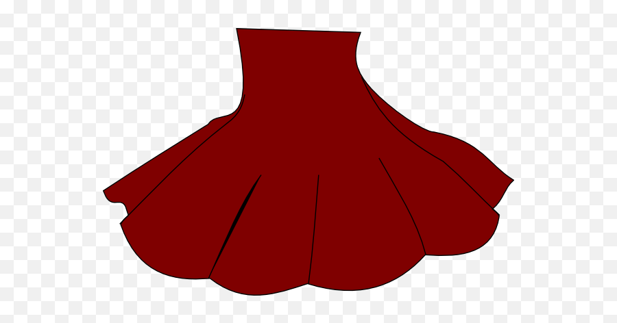 Skirt Red Clipart Transparent Png - Clip Art Cartoon Skirt Emoji,Red Clipart