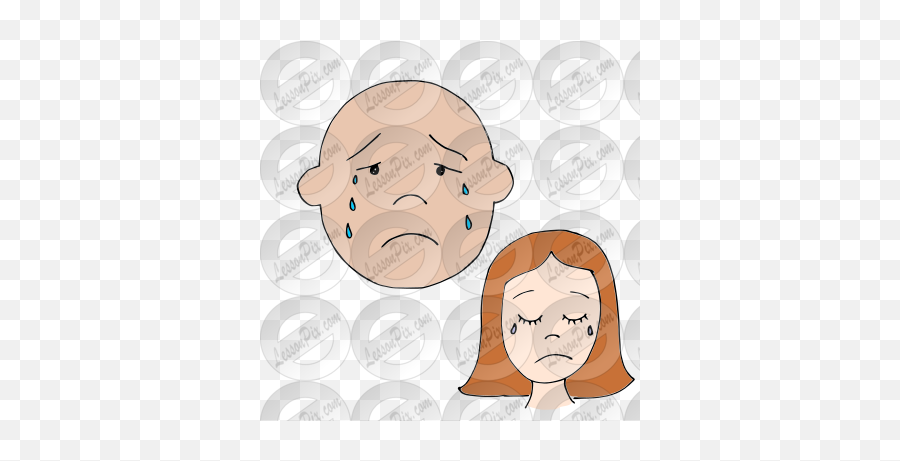 Crying Picture For Classroom Therapy Use - Great Crying Senior Citizen Emoji,Crying Clipart