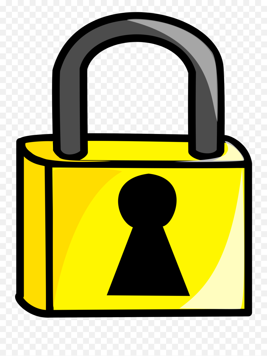 Padlock Clipart Door Lock Padlock Door Lock Transparent - Clip Art Lock Emoji,Lock Png